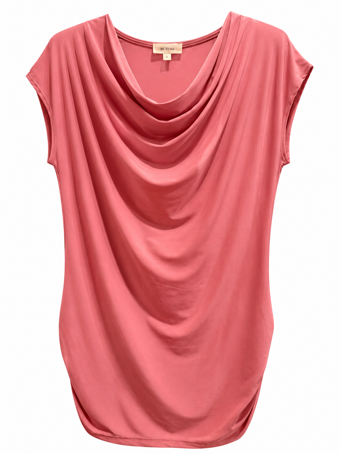 Draped Mauve Blouse