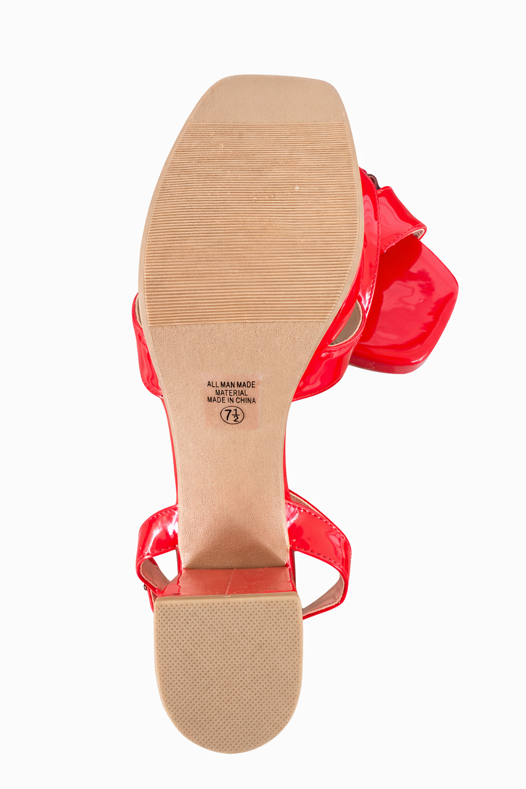 SODA RED PATENT HEELS