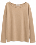 Soft & Simple Dolman Knit Top – Taupe