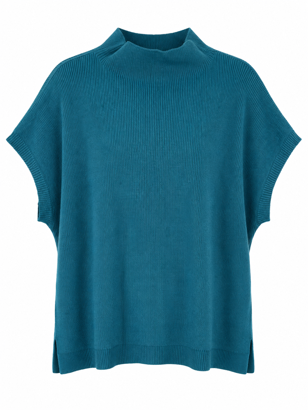 Coastal Calm Sweater Top – Teal