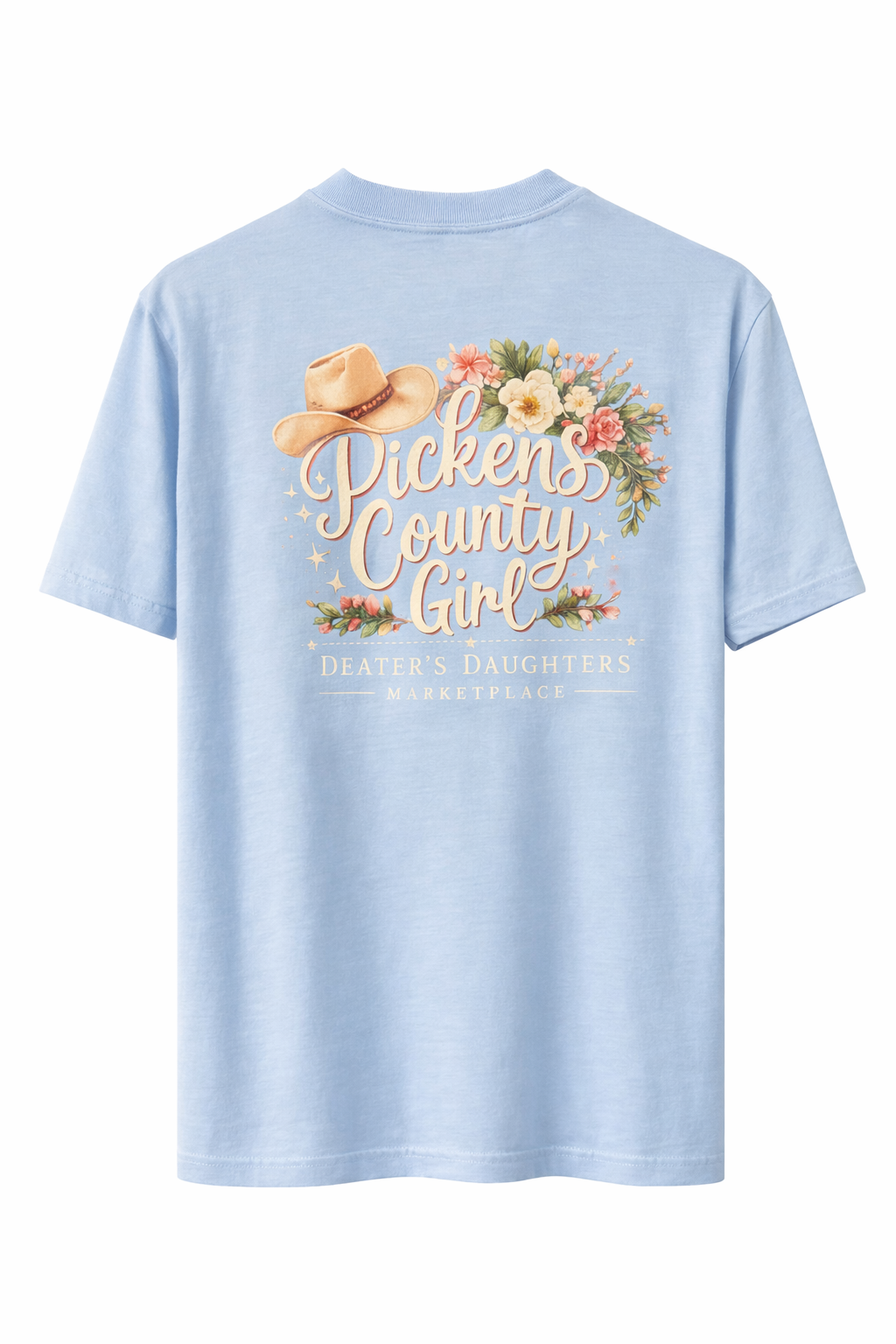DEATER’S DAUGHTERS MARKETPLACE LOGO TEE