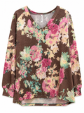 Floral Dreams Curvy Top