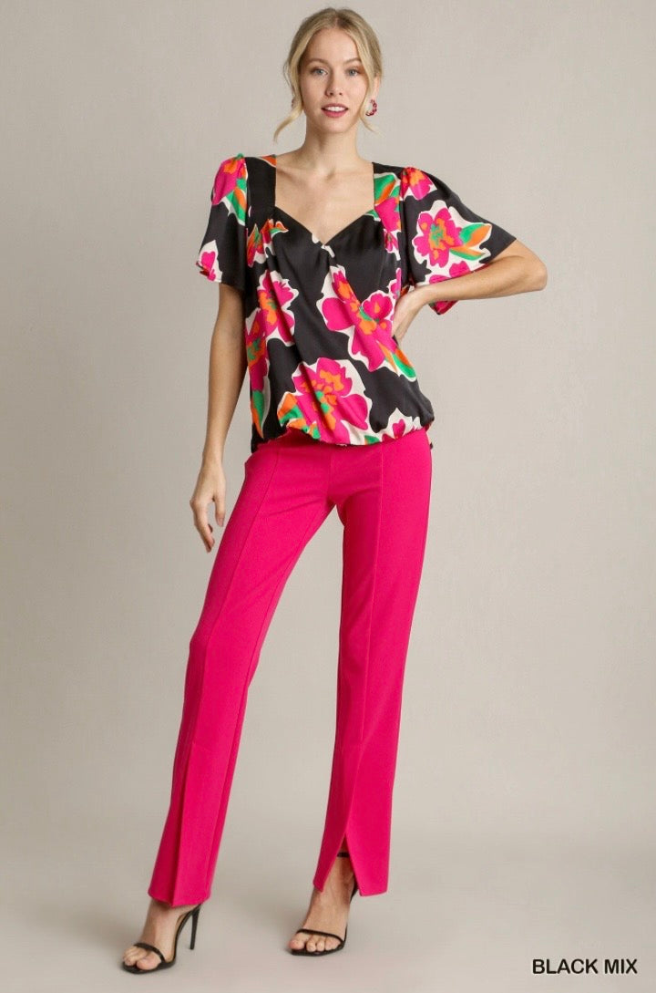 UMGEE FLORAL TOP