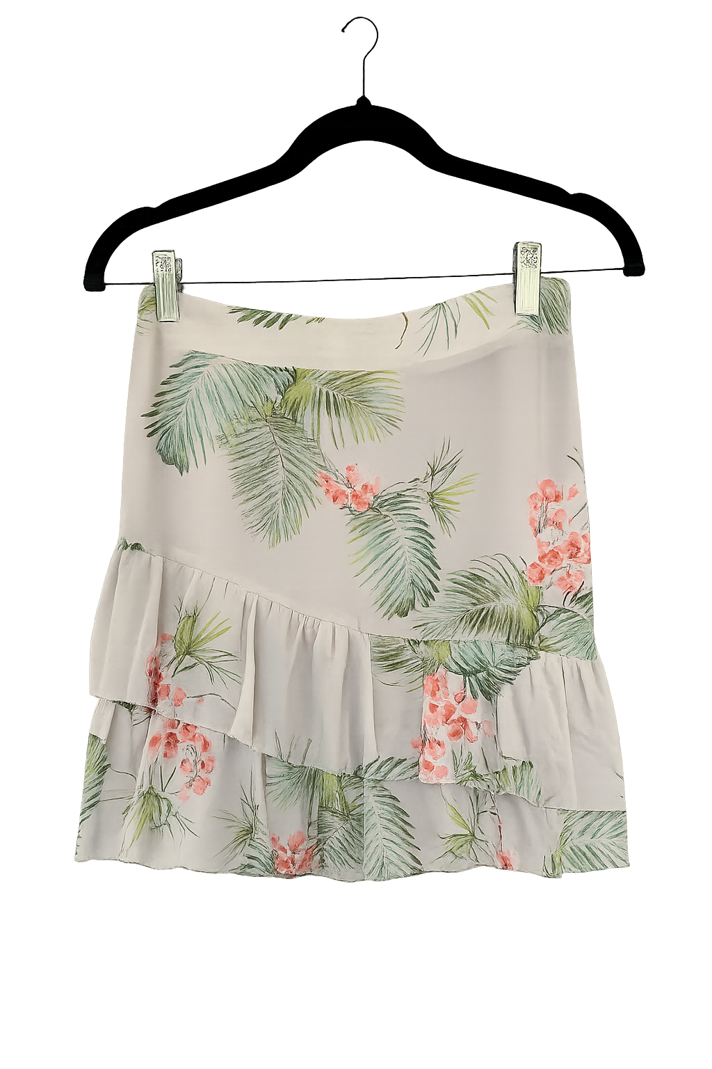 LOST & WONDER LINED RUFFLED SKIRT