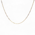 Gold Storyline Necklace | Waterproof, Hypoallergenic & Tarnish Resistant: 18"